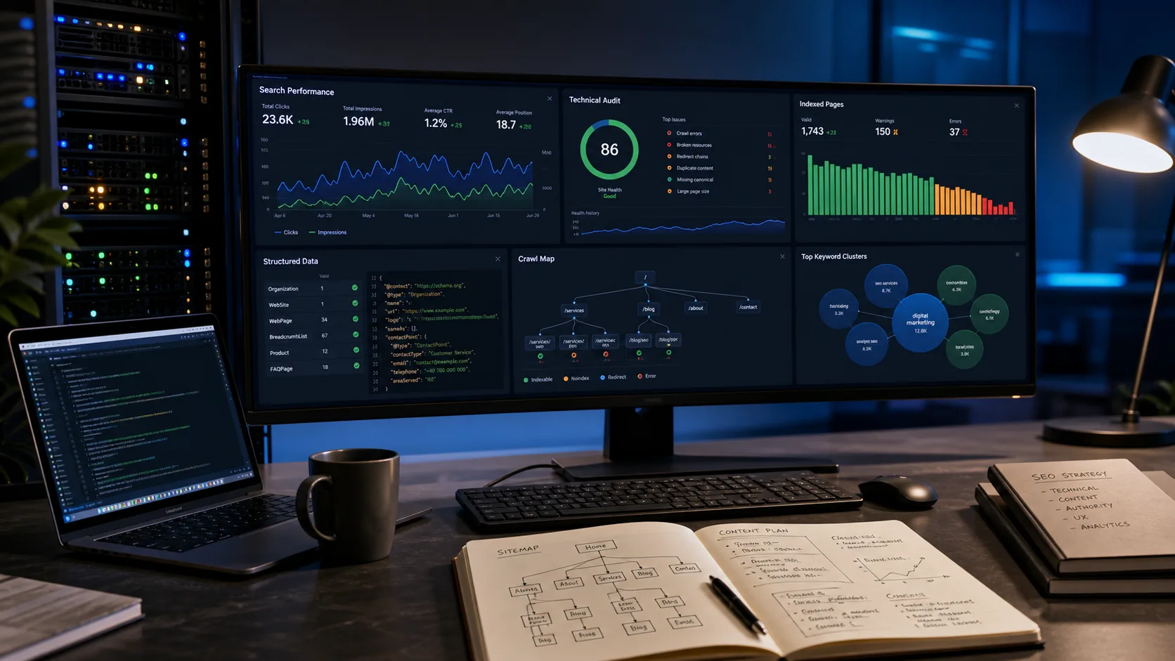 Optimizare SEO Arad | Google & AI - servicii digitale BrandWave pentru Arad