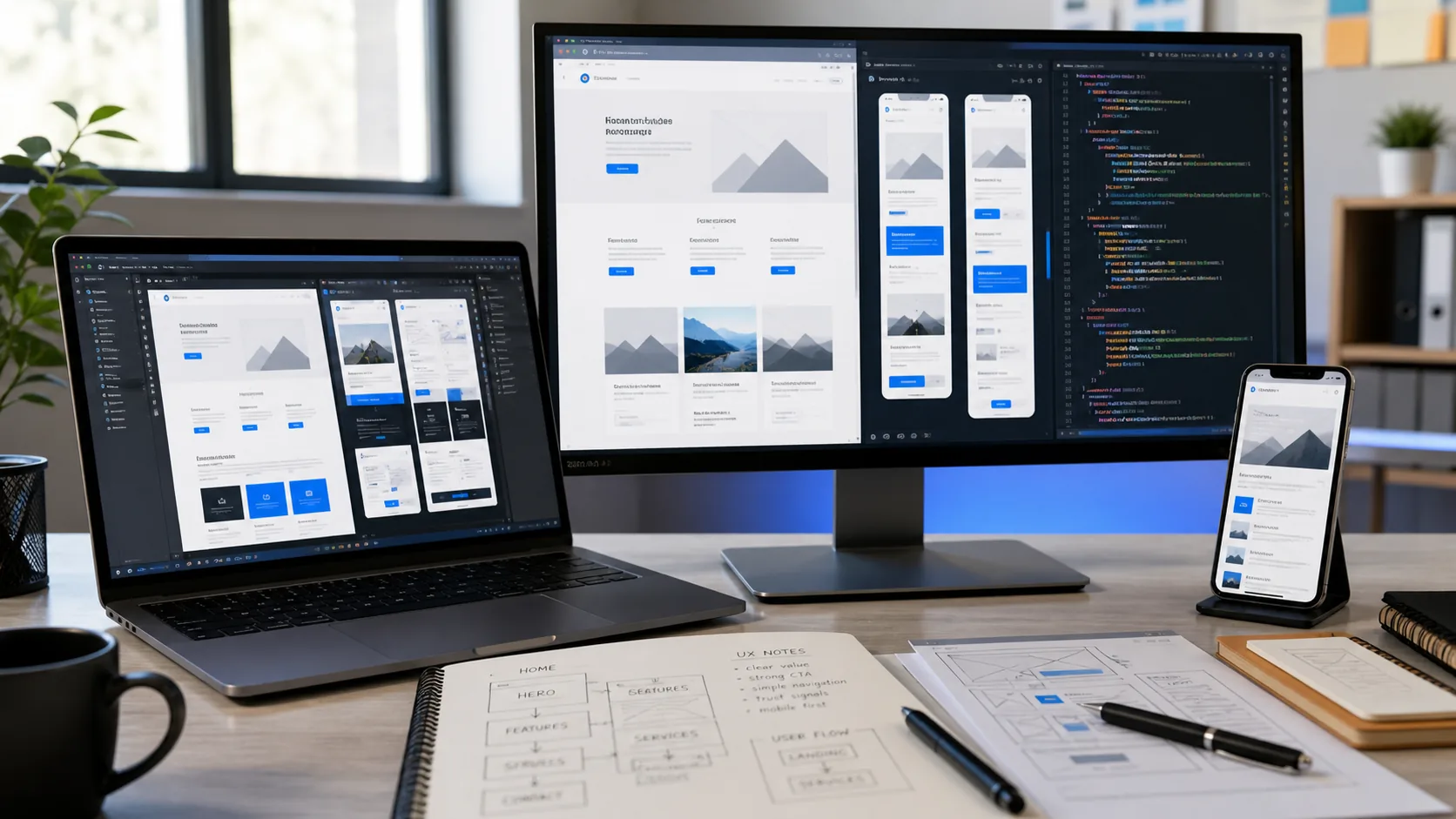 Creare Site Arad | Web Design Profesional - servicii digitale BrandWave pentru Arad