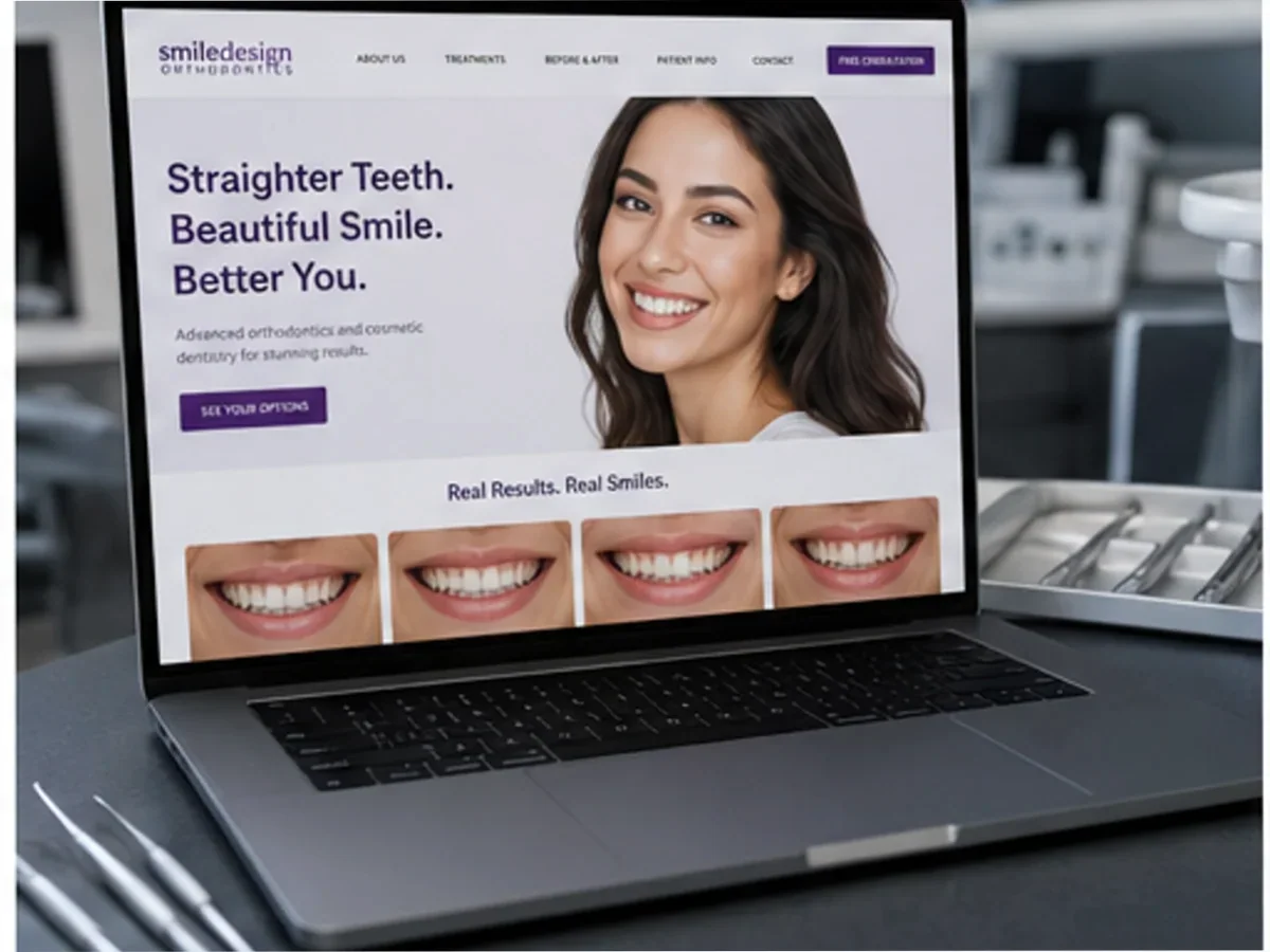 Site de încredere pentru clinică stomatologică - model de site pentru clinici stomatologice - Creare site clinică stomatologică