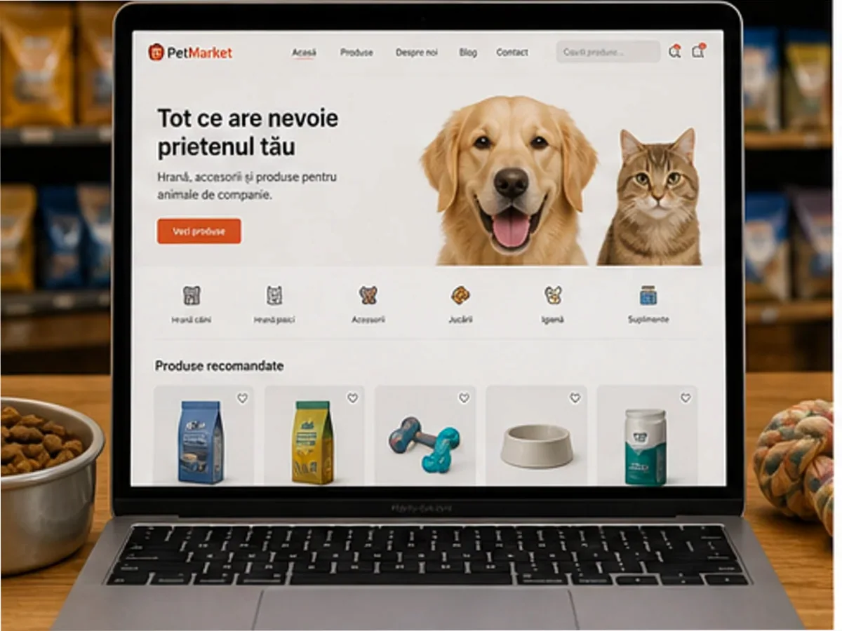 Site de încredere pentru clinică veterinară - model de site pentru clinici veterinare - Creare site clinică veterinară