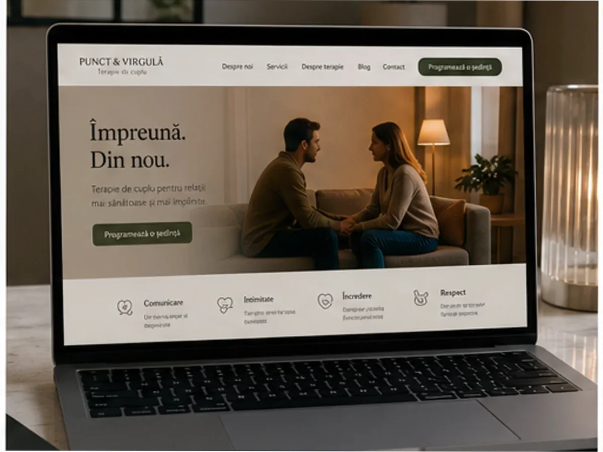 Site cu exemple pentru cabinete de psihologie - model de site pentru cabinete de psihologie - Creare site psiholog