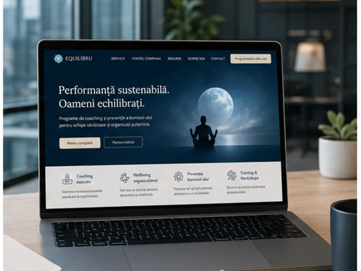 Site orientat spre programări, consultații și întrebări de la pacienți - model de site pentru cabinete de psihologie - Creare site psiholog
