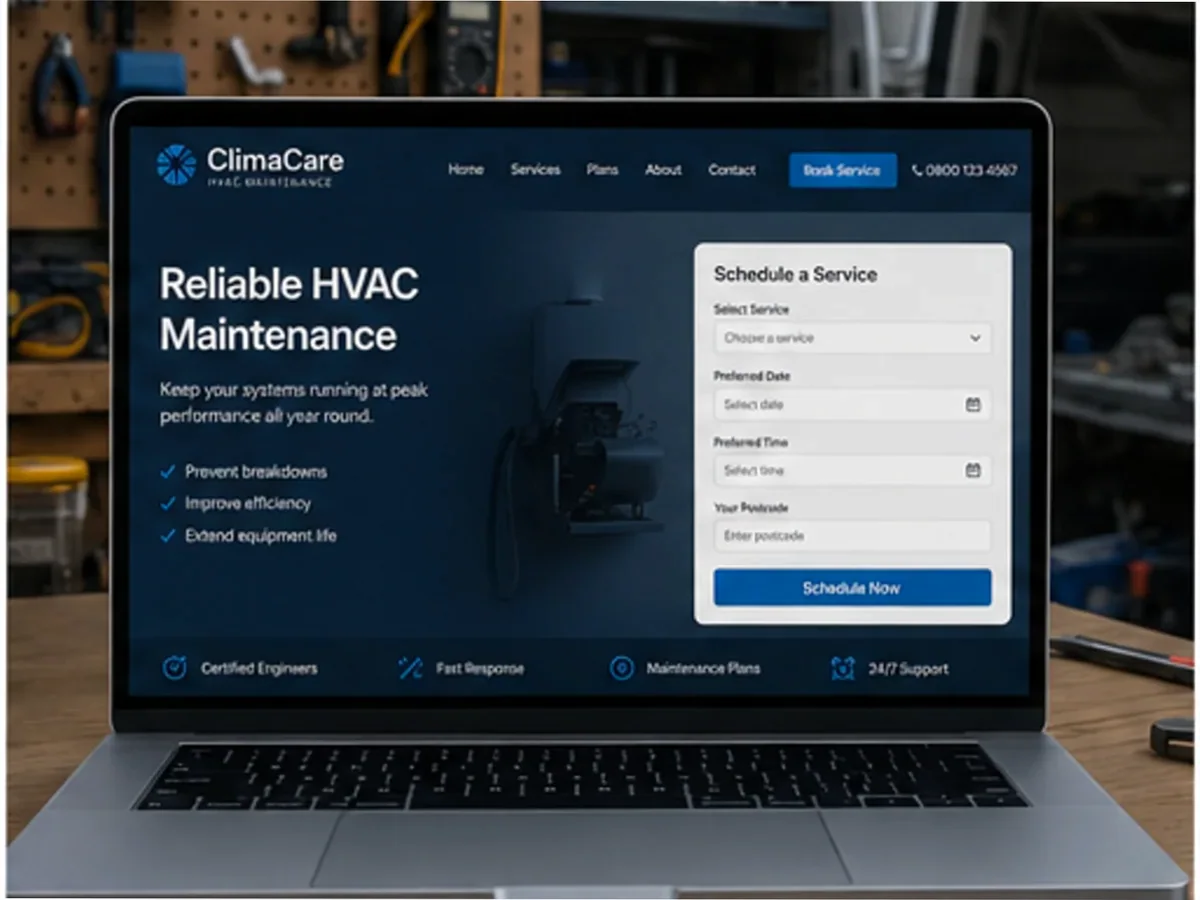 Site cu servicii pentru firme service centrale - model de site pentru firme service centrale - Creare site service centrale